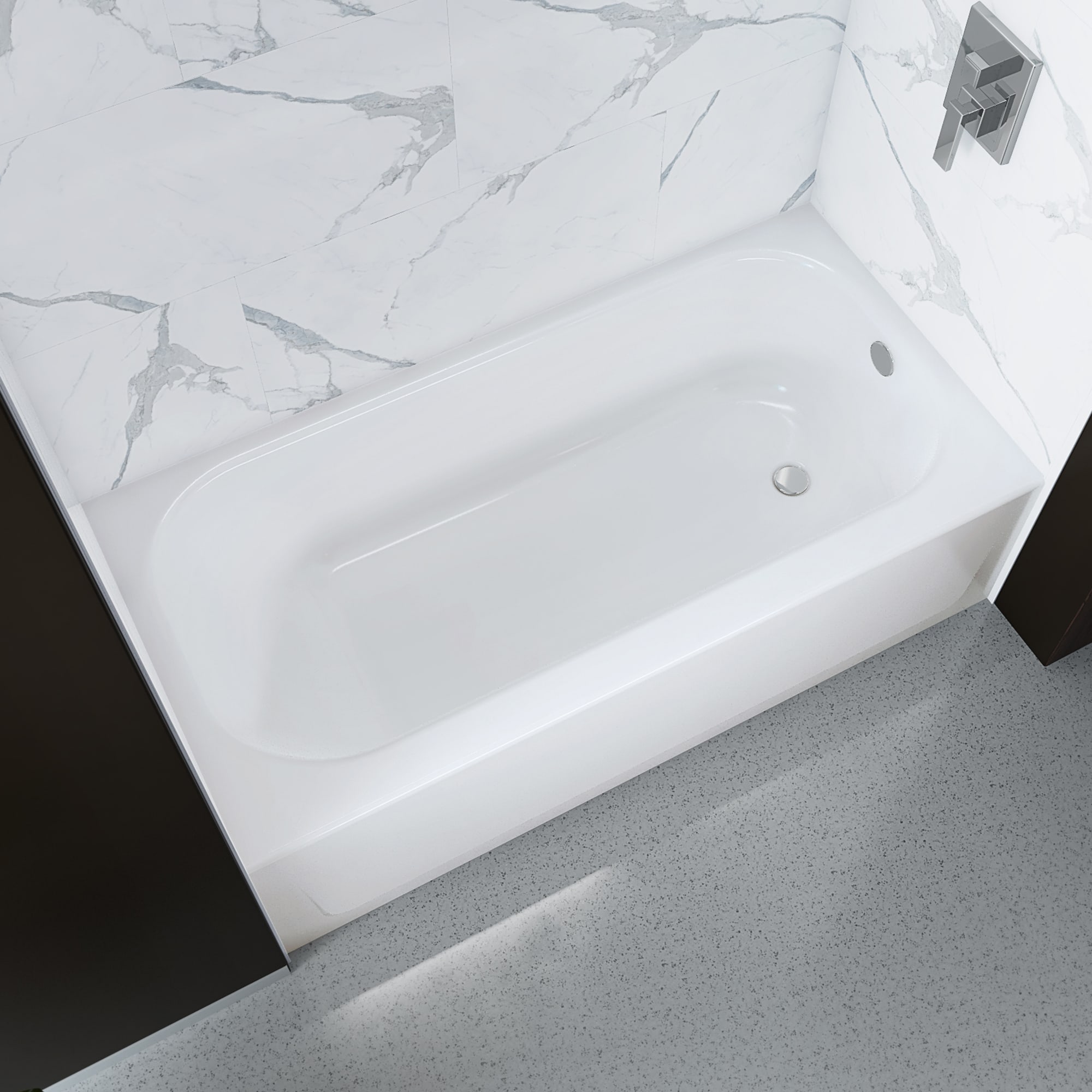 MauiCast Plus 6032 Alcove Bathtub view 11