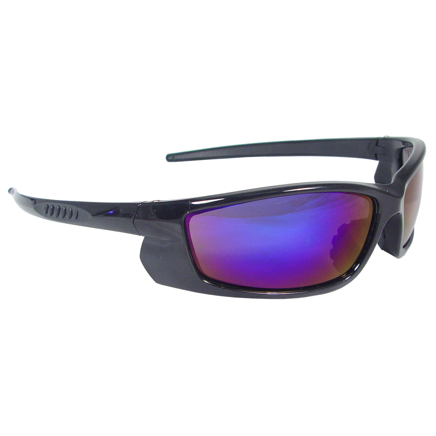 Voltage Safety Eyewear - Black Frame - Electric Blue Lens