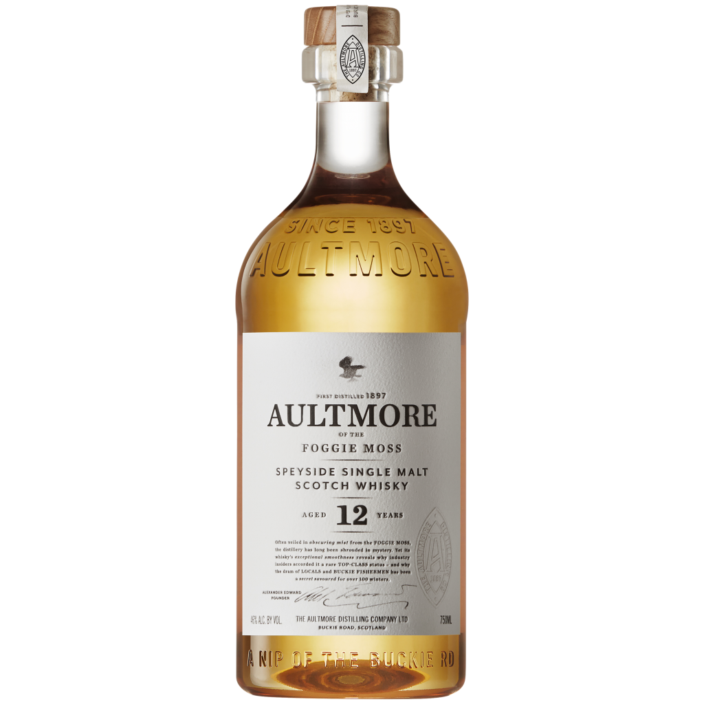 AULTMORE 12 YEAR OLD SINGLE MALT SCOTCH WHISKY