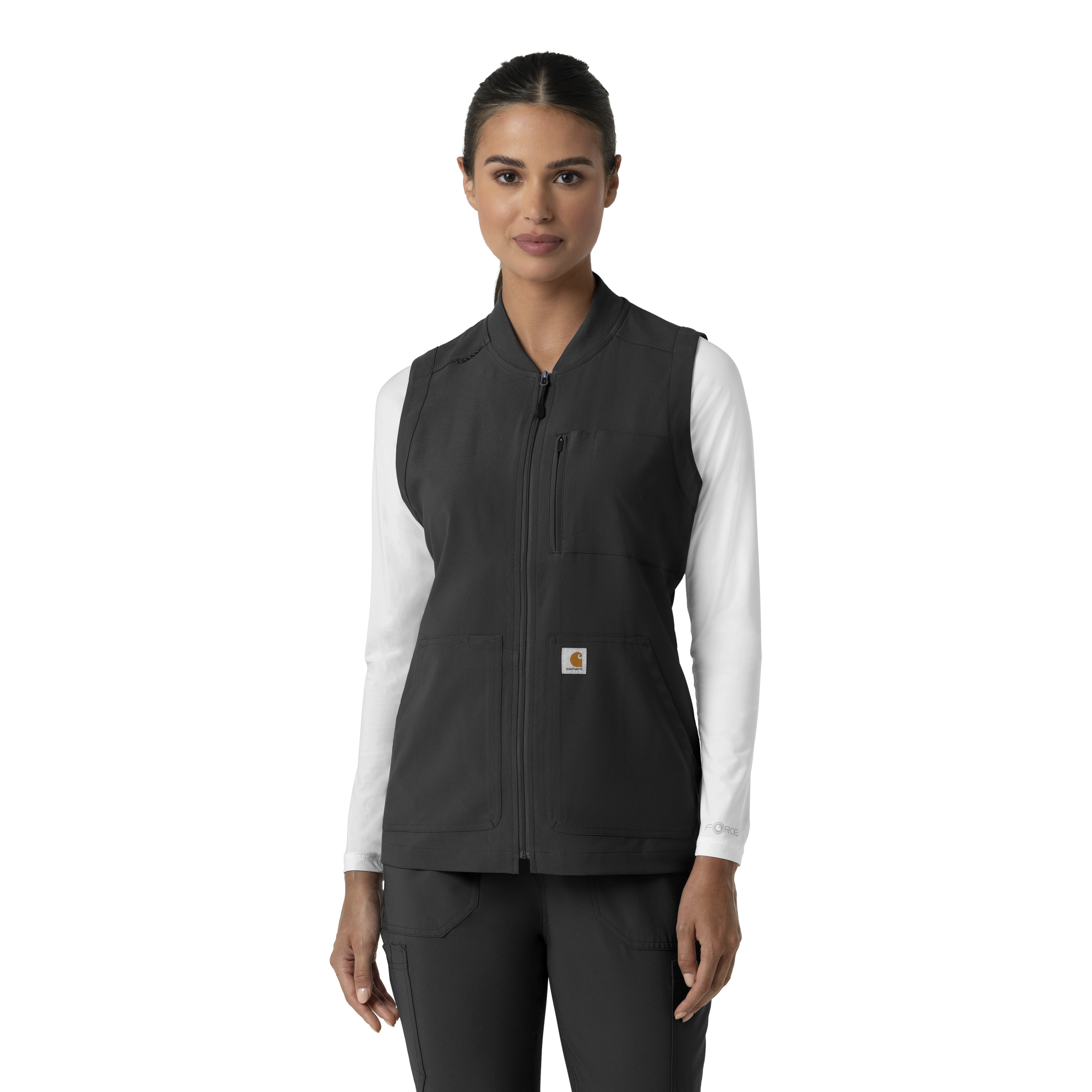 Force Cross-Flex Women&#8216;s Lightweight Scrub Vest-Carhartt