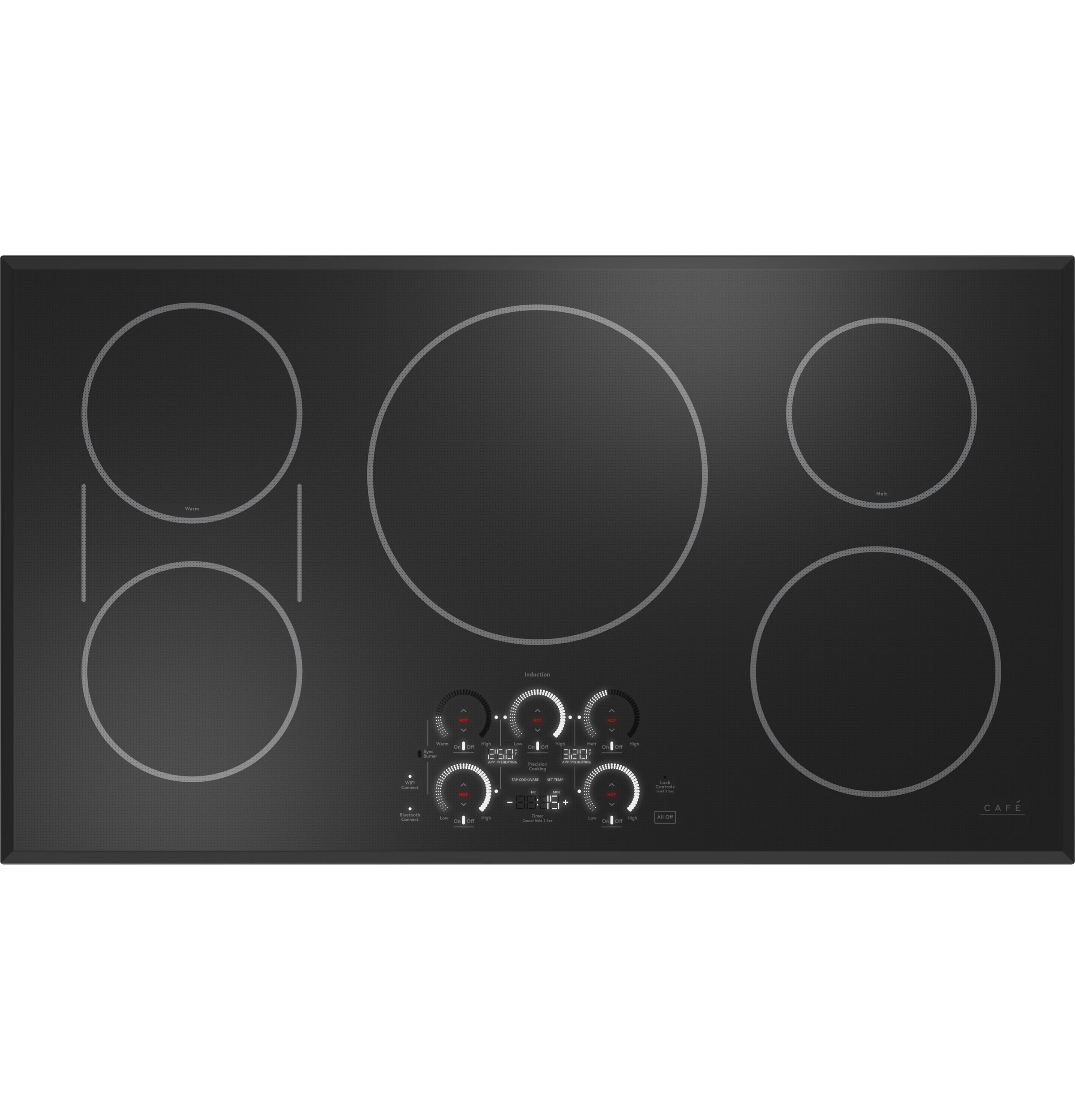Café™ 36" Black Induction Cooktop view 2