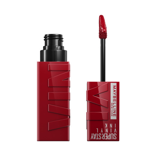 maybelline new york super stay vinyl ink uzun süre kalıcı likit parlak ruj 10 lippy