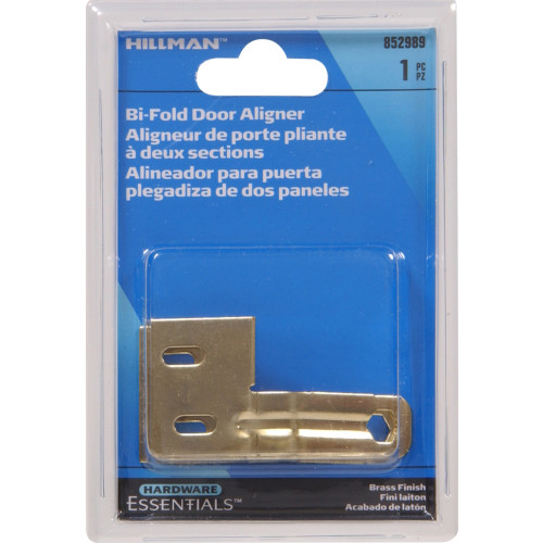 Hardware Essentials BiFold Door Aligner Brass
