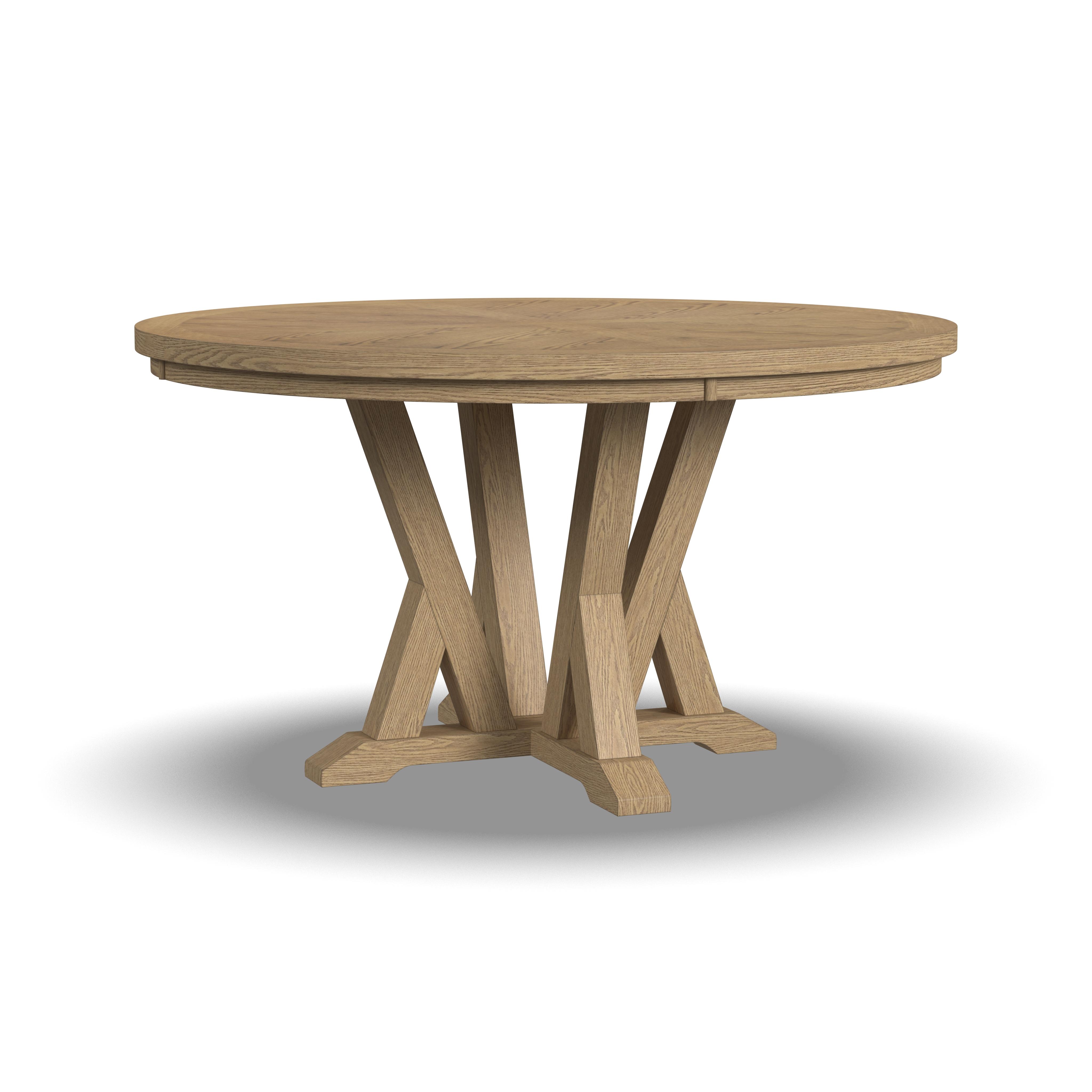 Flexsteel Lattice Round Dining Table
