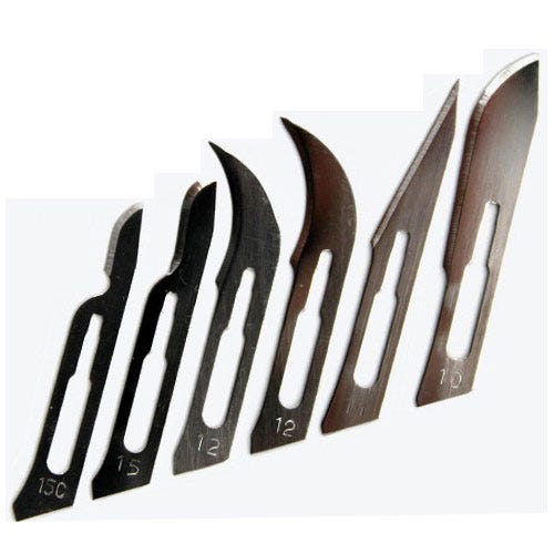 Bard-Parker® Surgical Blade #11 Carbon Steel- 50/Box