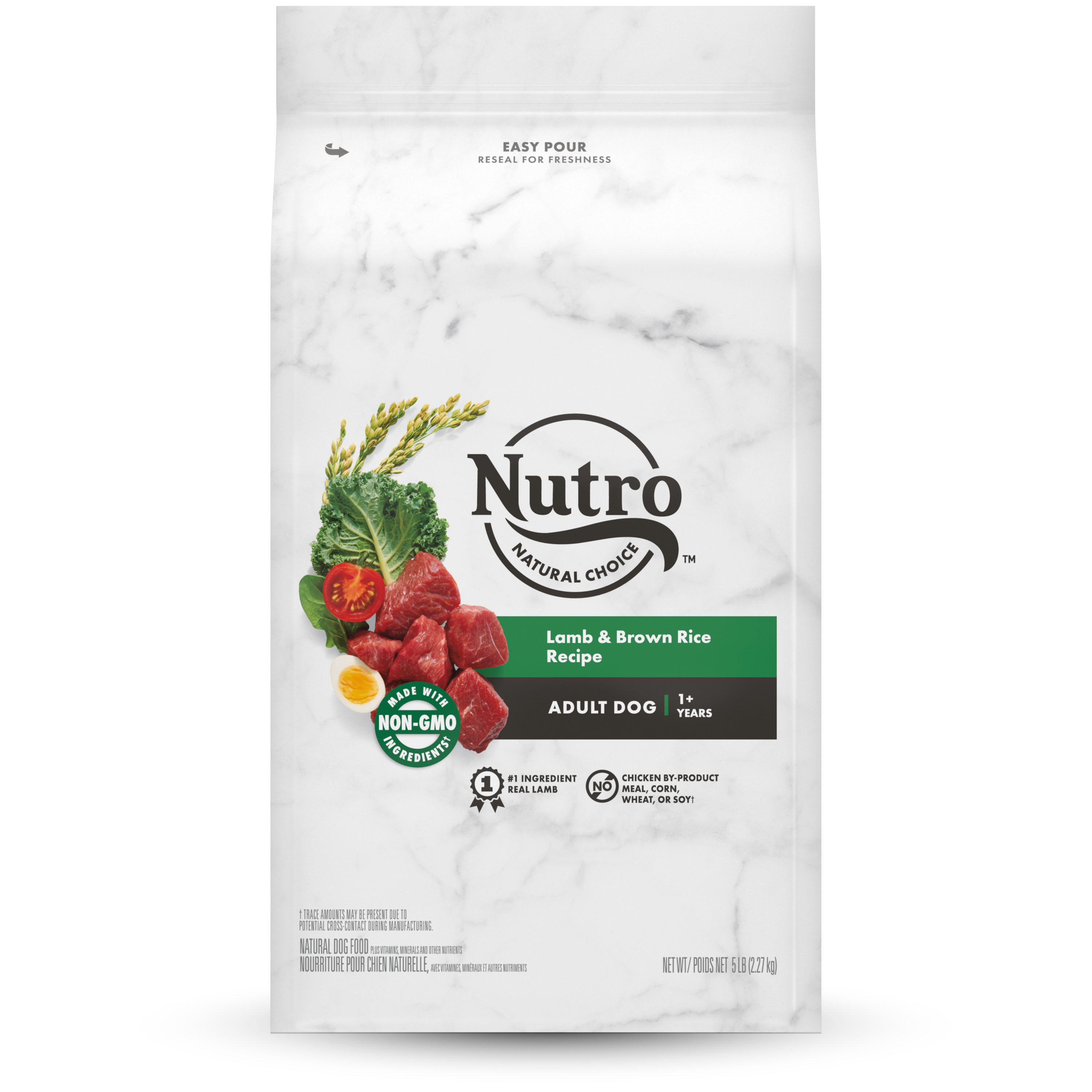 5 Lb Nutro Wholesome Adult Lamb & Rice - Health/First Aid