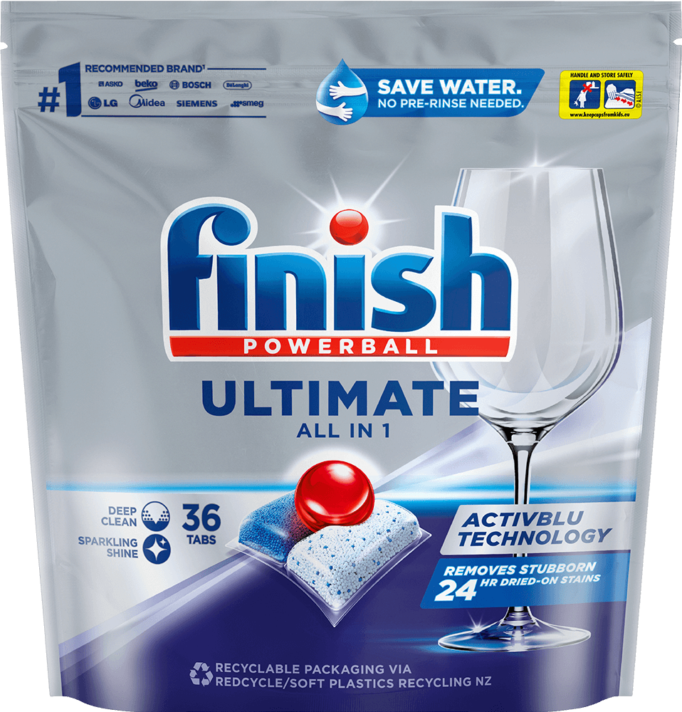 Finish® Ultimate All In 1 Dishwasher Tablets 36 Regular Finish® NZ