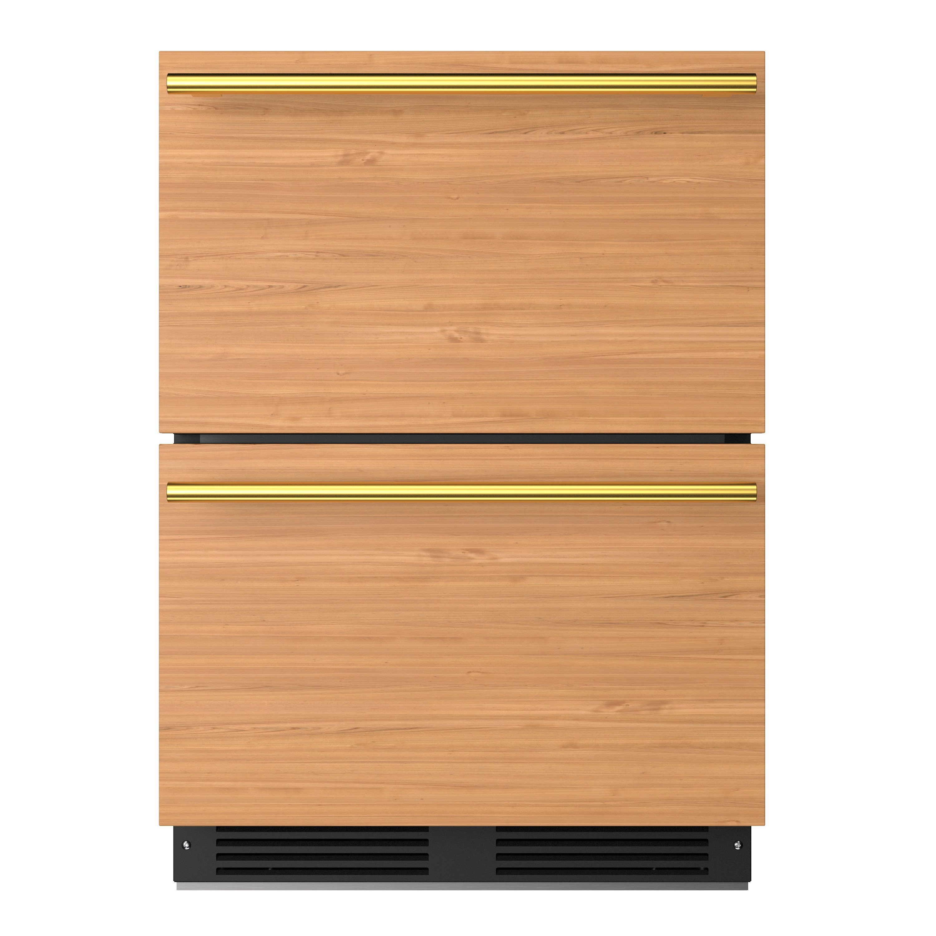 XO Appliances 24 Refrigerated Drawer unit with two panel ready drawers