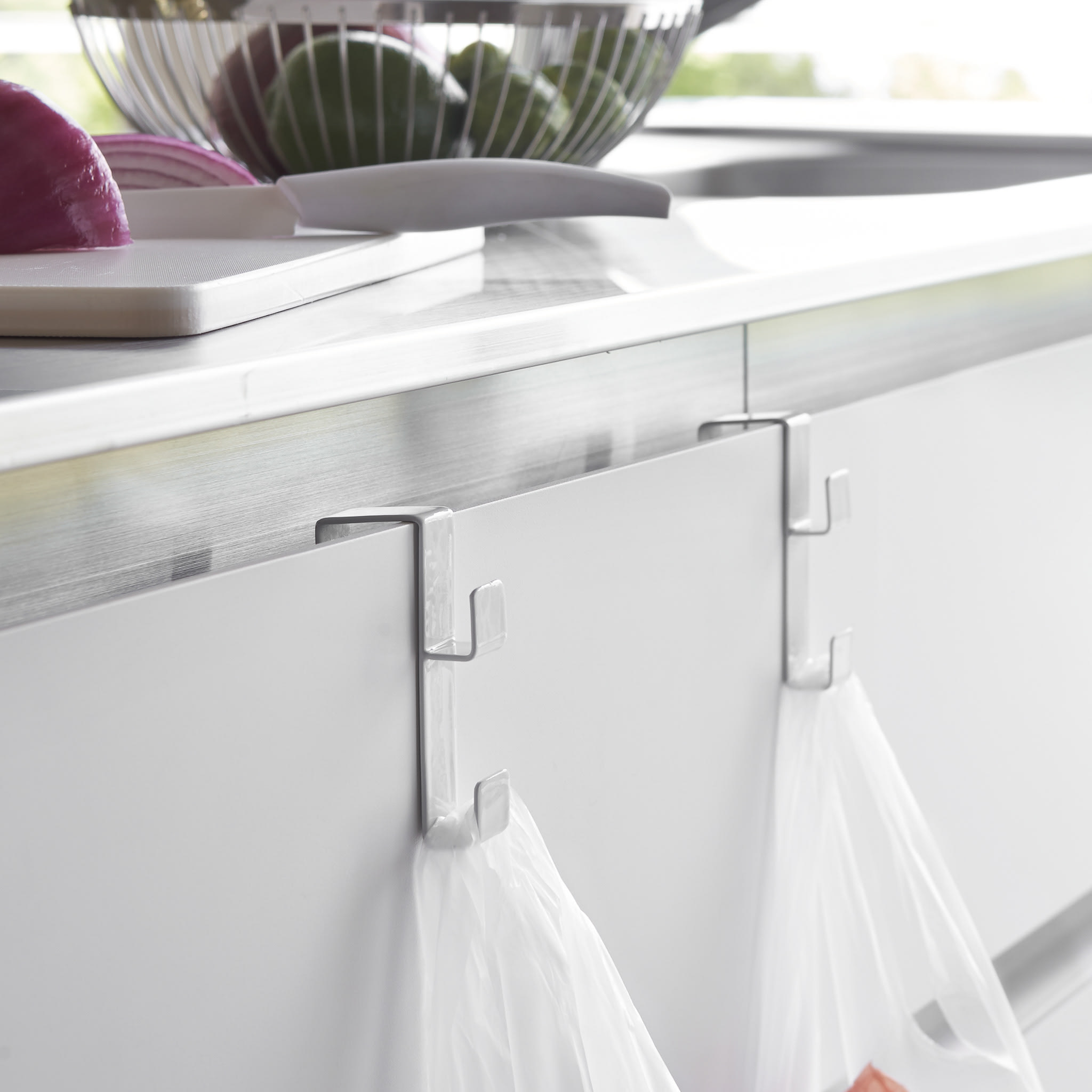 Cabinet Hooks (Set of 2) : Over-the-Door Mounting