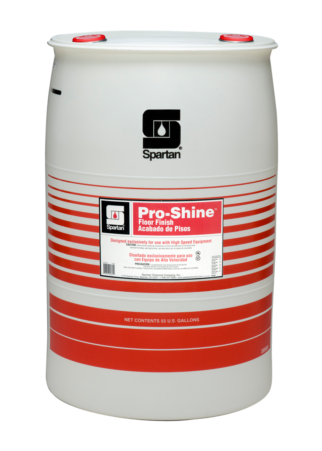 Spartan Chemical Company Pro-Shine, 55 GAL DRUM