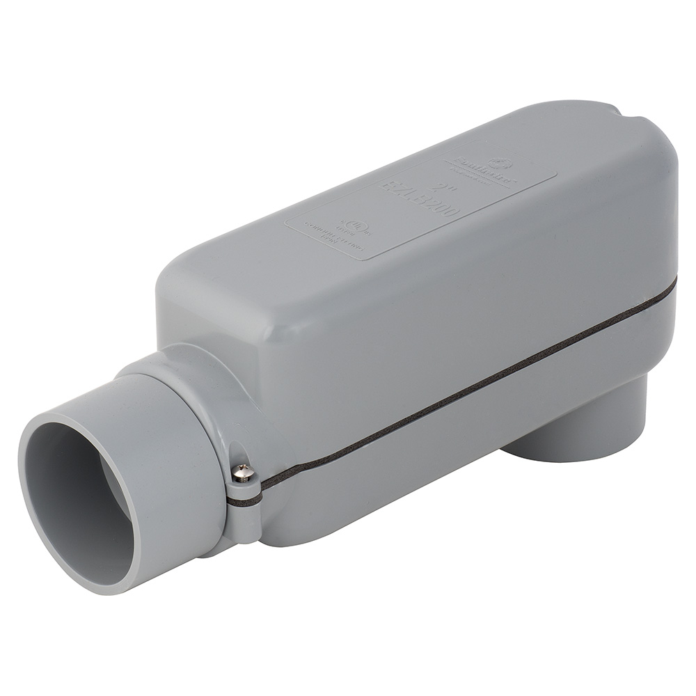 MAD EZLB200 2" PVC EZLB SERVICE ENTRANCE CONDUIT BODY