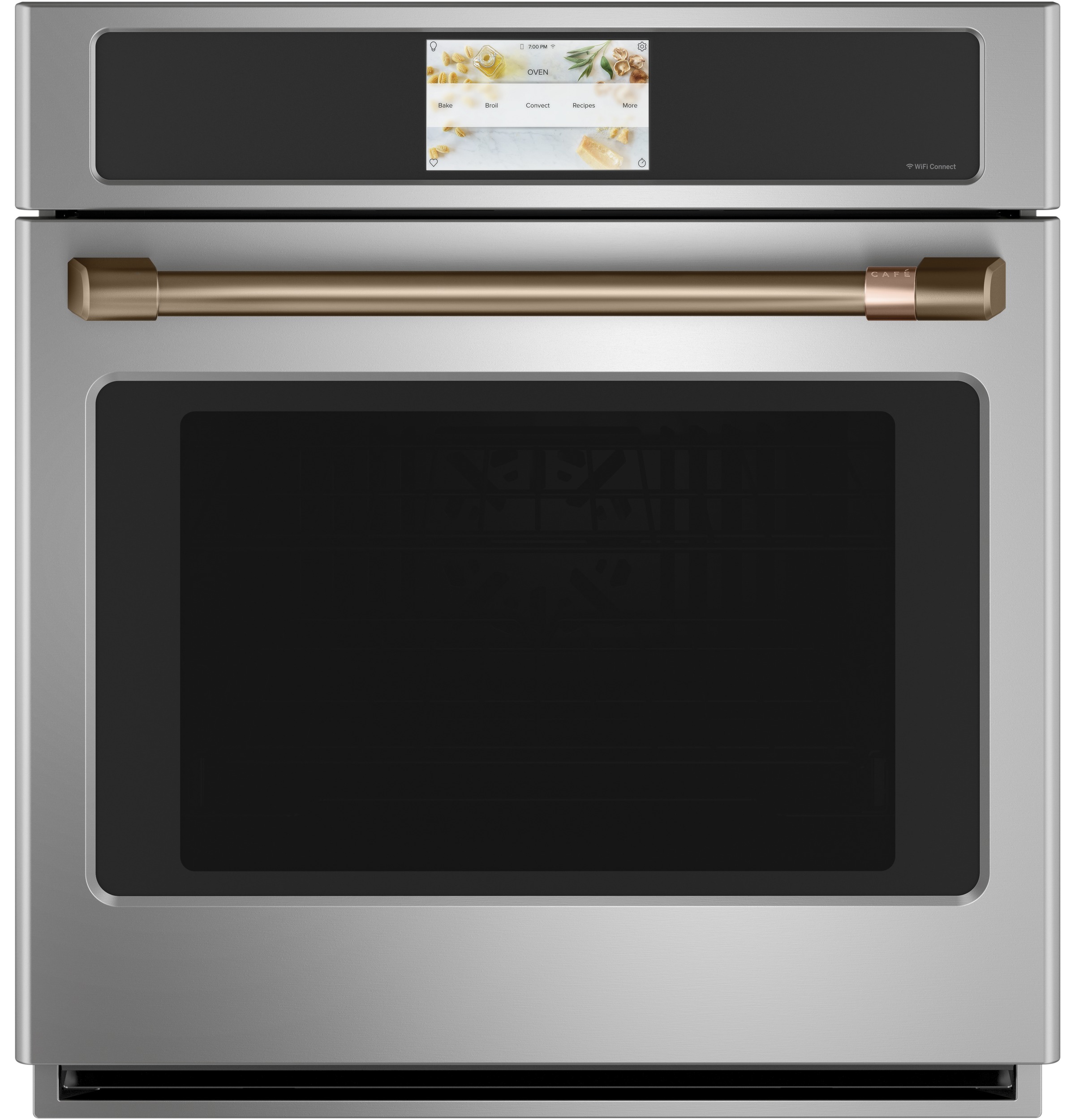 27" Width Hndl Kit for Sgl Wall Ovens Brushed Bronze For use w/ Wall Ovens — Not Connectable view 2
