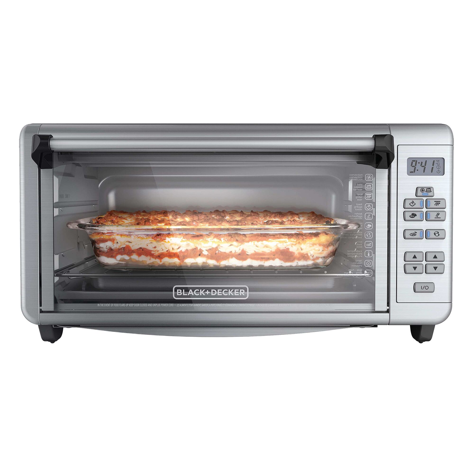 8 Slice Digital Extra-Wide Convection Oven.