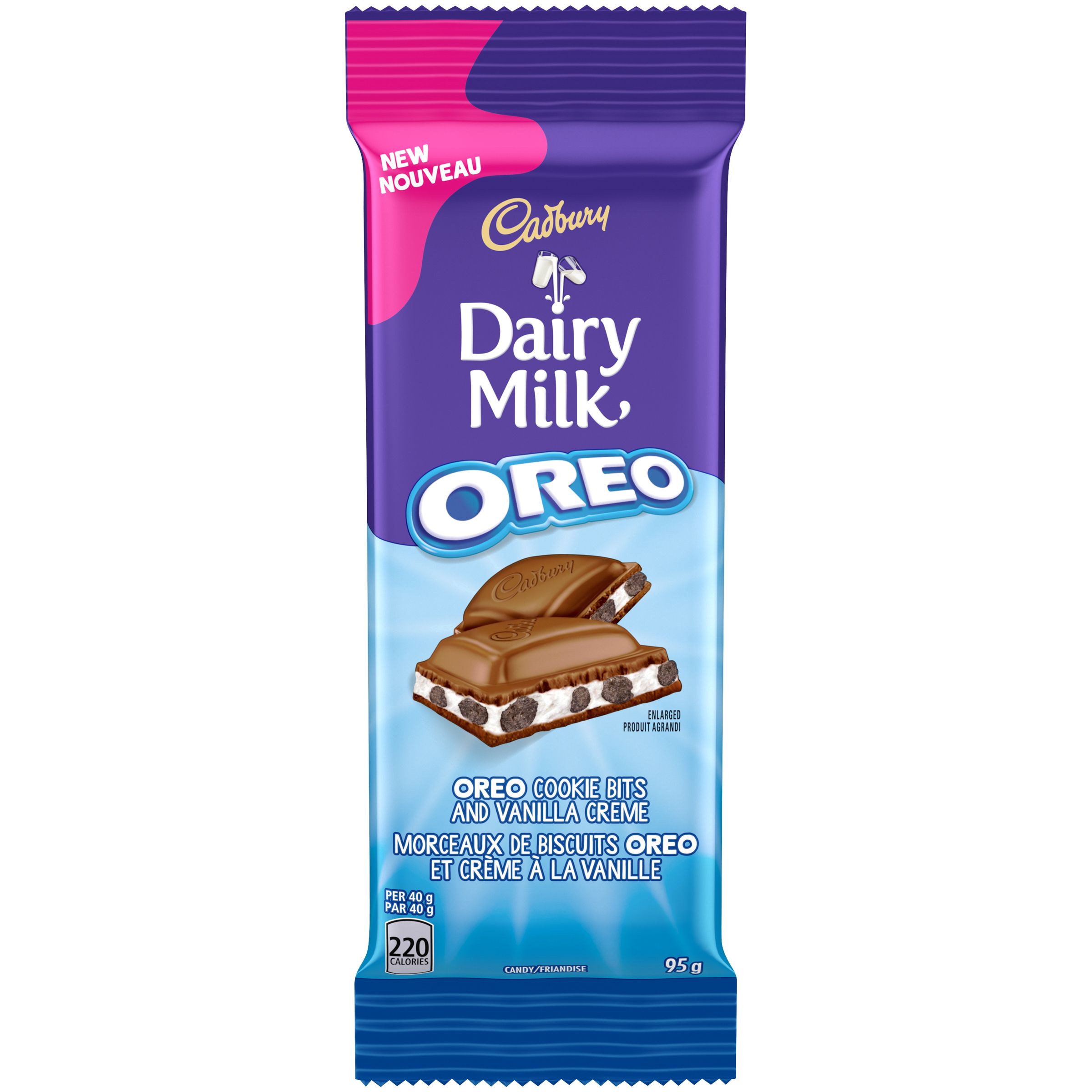 Cadbury Dairy Milk Oreo 95G Chocolate Bar-1