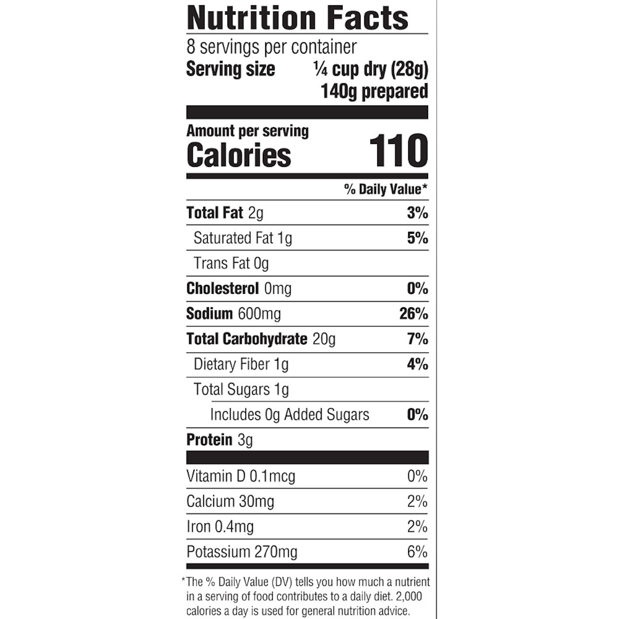 Nutrition Facts