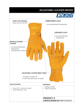 Product Sheet for EWADJLD