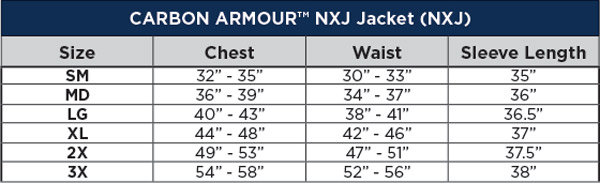 Sizing Chart