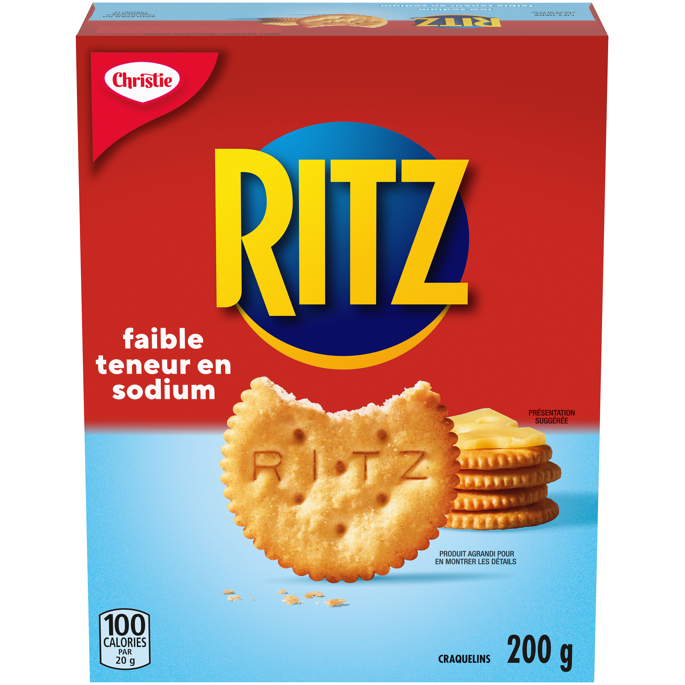 Craquelins RITZ Faible teneur en sodium, 200 g-1