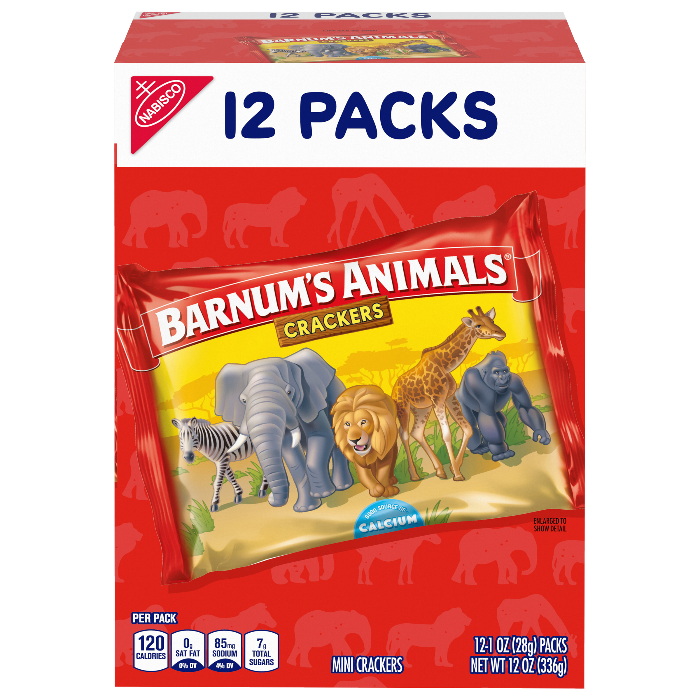 Barnum's Original Animal Crackers, 12 - 1 oz Snack Packs-0
