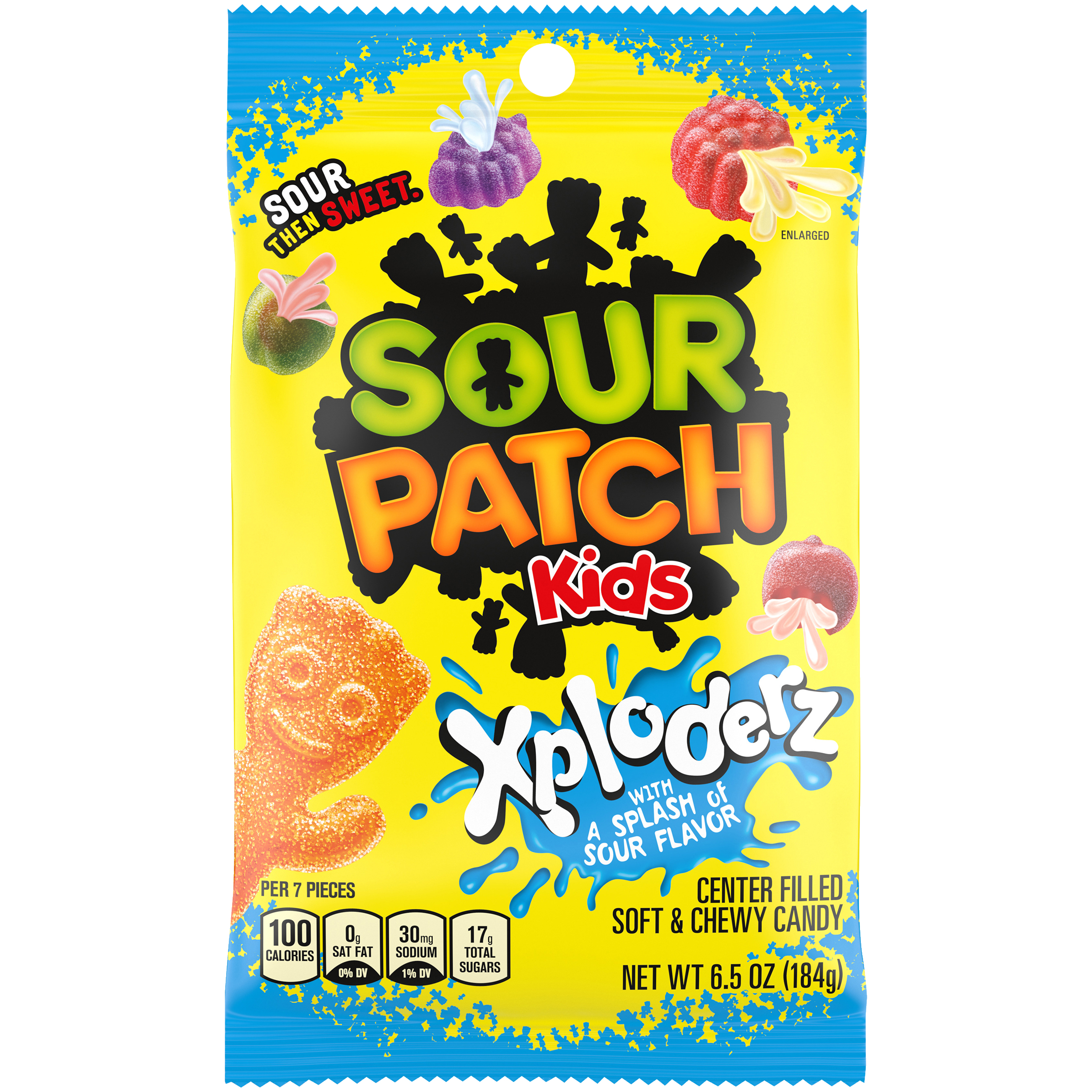 SOUR PATCH KIDS - Xploderz - Peg Bag 12/6.5OZ