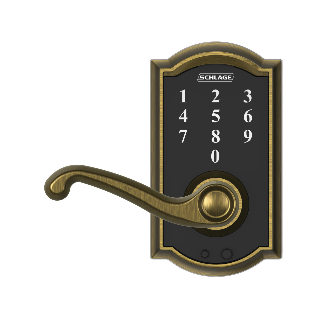 Schlage Touch™ Keyless Touchscreen Lever with Flair Lever