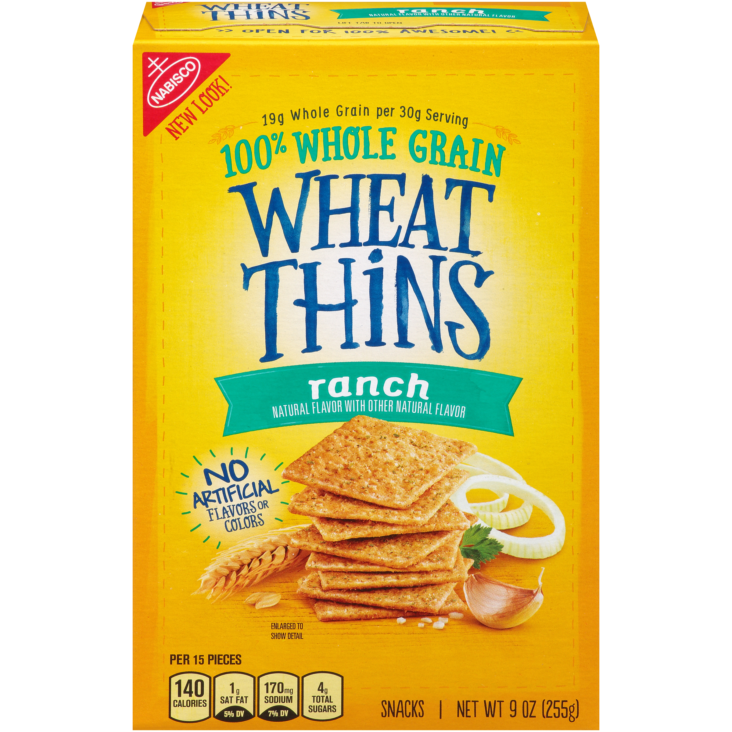 WHEAT THINS Ranch Crackers 9 oz