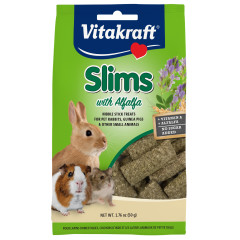 Image of Vitakraft Slims with Alfalfa Small Animal Treat 1.76 oz.