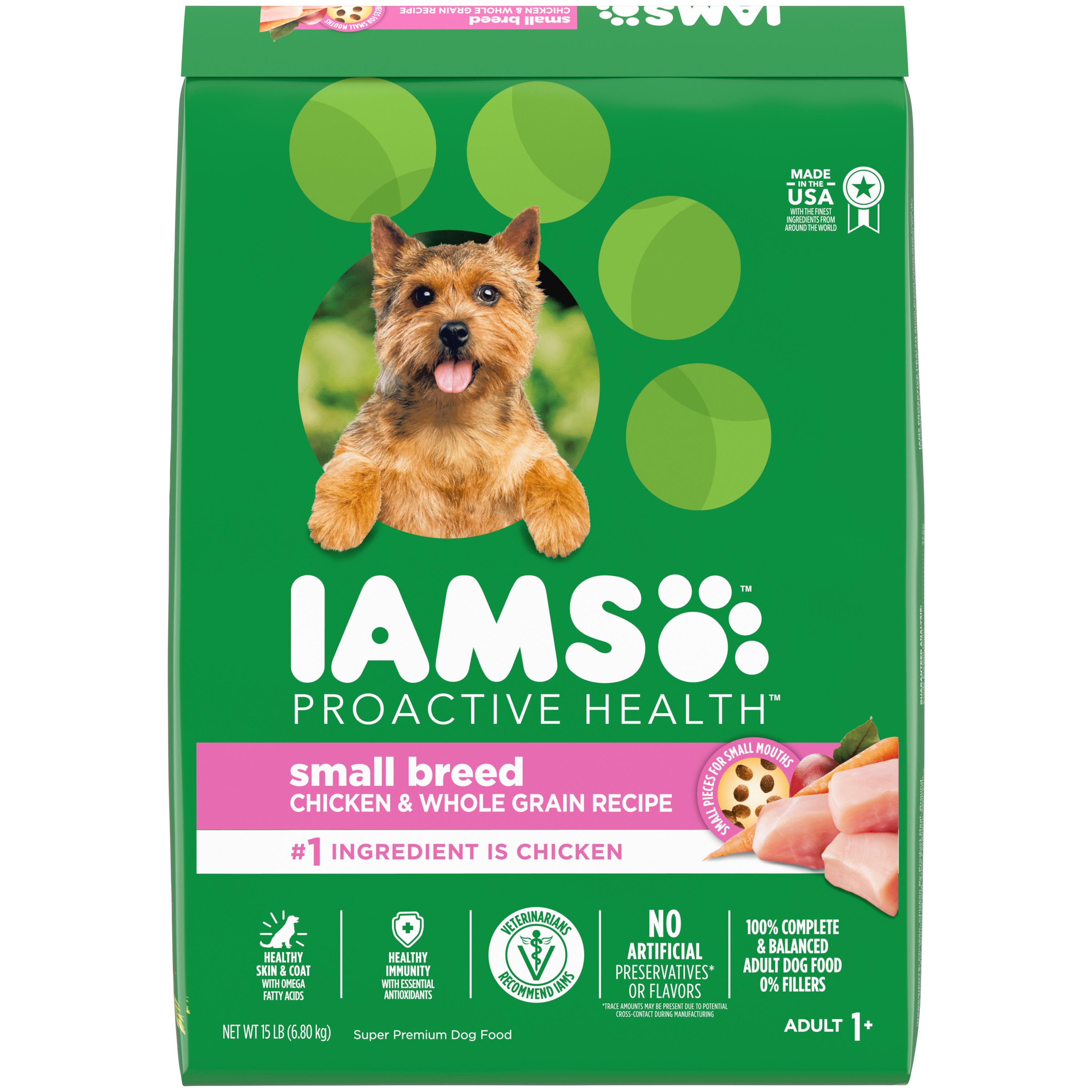 15 Lb Iams Small & Toy Adult - Health/First Aid