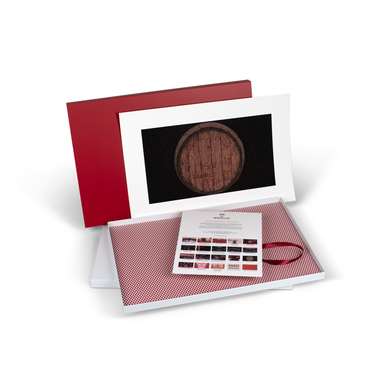 THE MACALLAN RED COLLECTION ART PRINTS, OLD CASK END