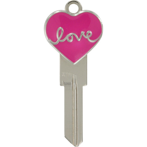 Hillman 3d Love Key Blank Kwikset Kw166