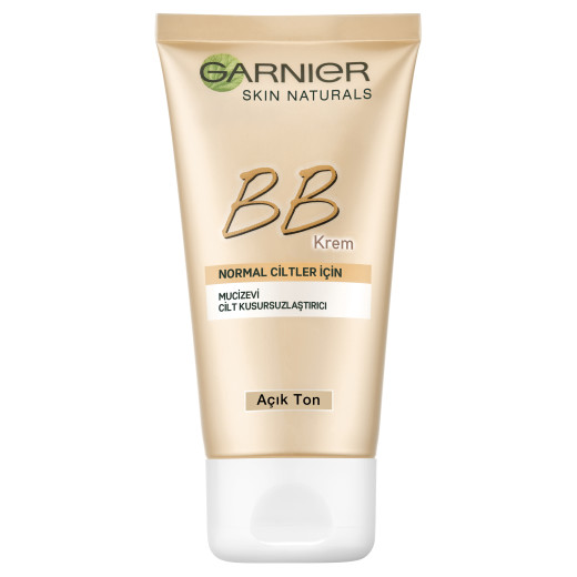 garnier bb krem mucizevi cilt kusursuzlaştırıcı açık ton spf 15 50ml