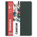 Canson Graduate Manga Art Book, Hard Cover Binding, 40 Sheet, 8.5x11 inch