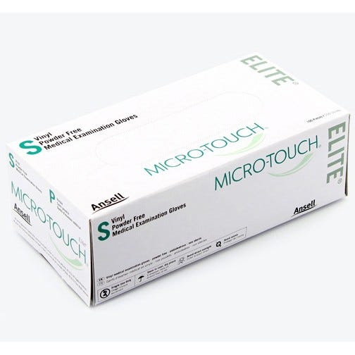 Micro-Touch® Elite Exam Glove Small Latex-Free Powder-Free - 100/Box