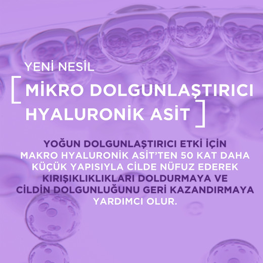 l'oréal paris revitalift filler yoğun dolgunlaştırıcı yaşlanma karşıtı gece kremi 50ml - hyaluronik asit