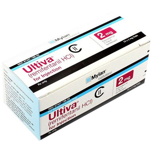 Ultiva 2mg/5ml VL CII- 10/Box