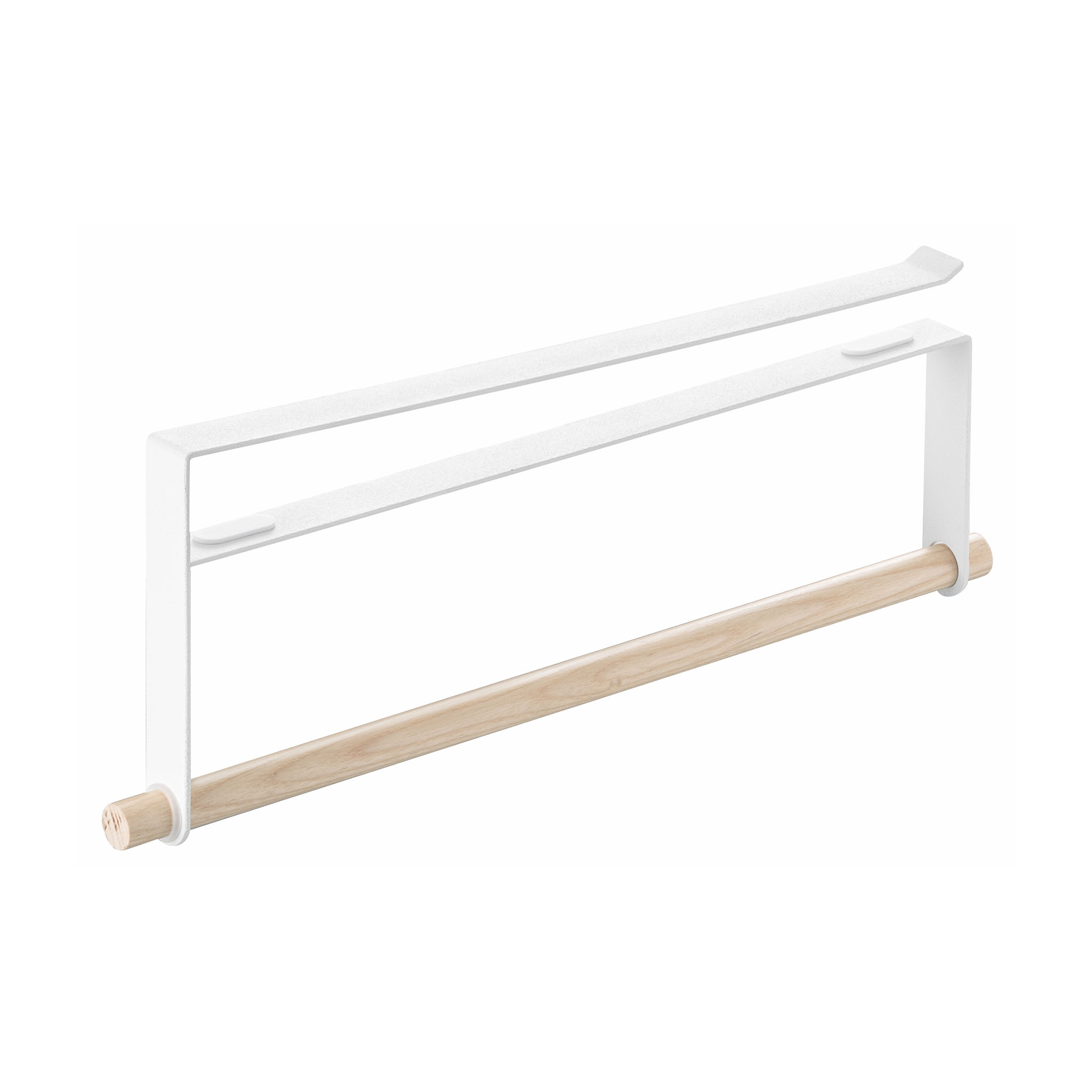 Under-Shelf Paper Towel Holder : Discreet Design