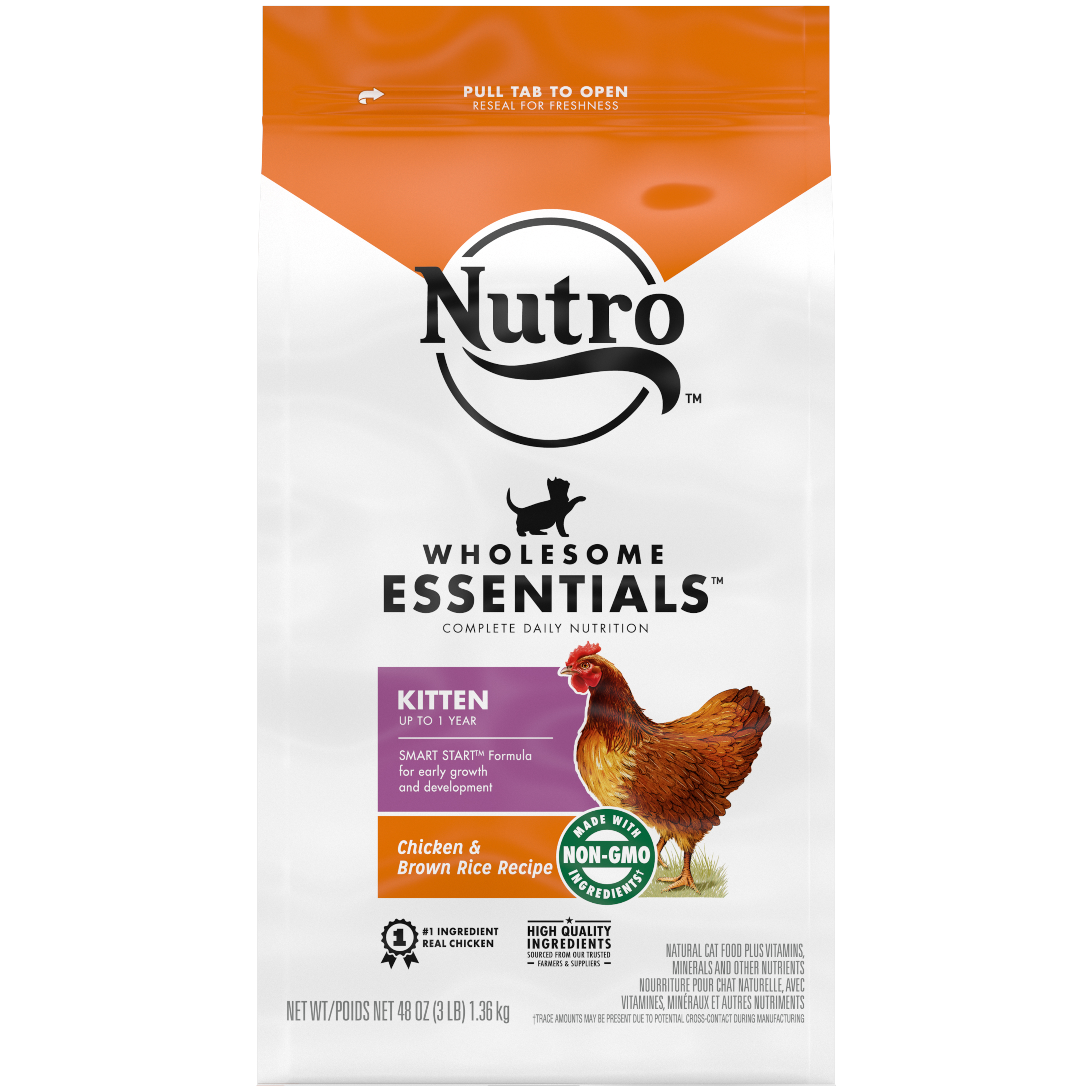 3 Lb Nutro Kitten Chicken & Rice - Treats