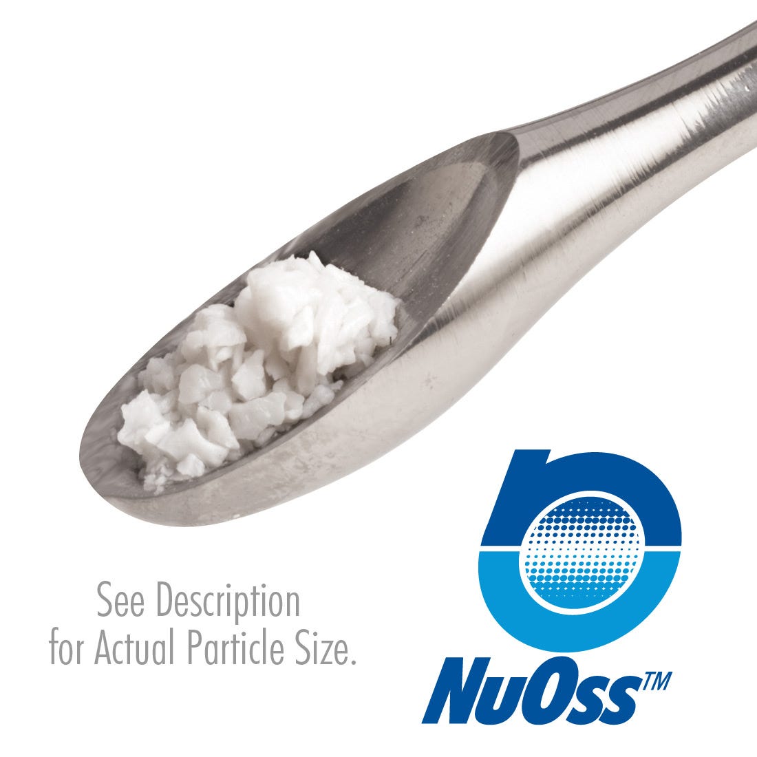 NuOss® Cortical Granules - .5 - 1.0mm (.5 gram/.8cc)