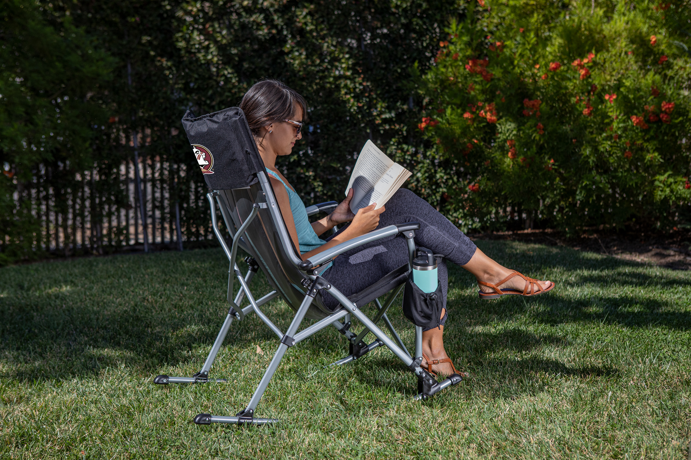 Florida State Seminoles - Outdoor Rocking Camp Chair