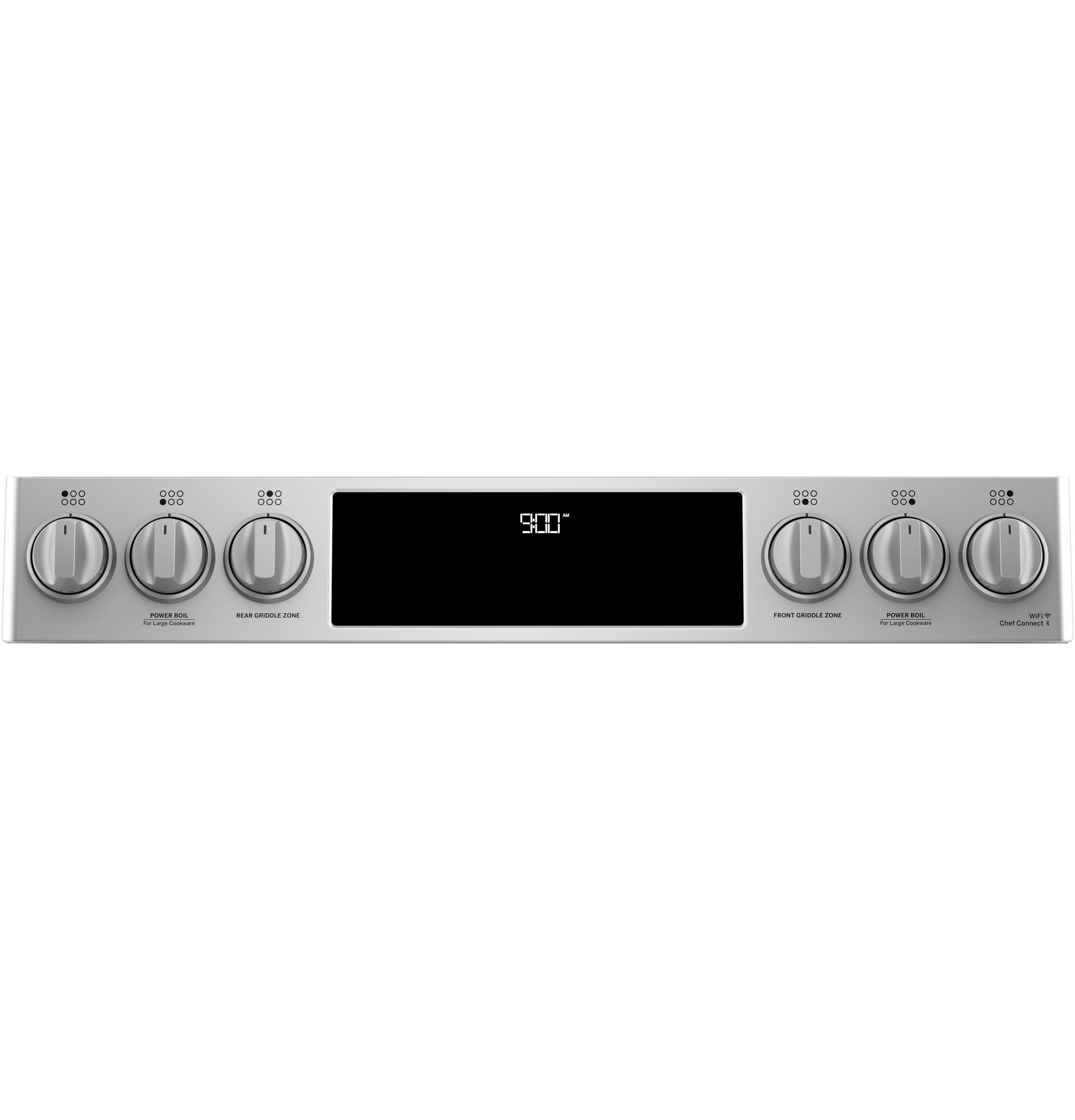 30" S/I — Dual Fuel RG — 6 Burners — Slf Cln w/ Stm Cln Opt — Cast Iron Griddle — Sgl Oven w/ Wrmg Drwr — True European Conv w/ Precise Air — ADA Compliant — Connectable via built-in WiFi view 5