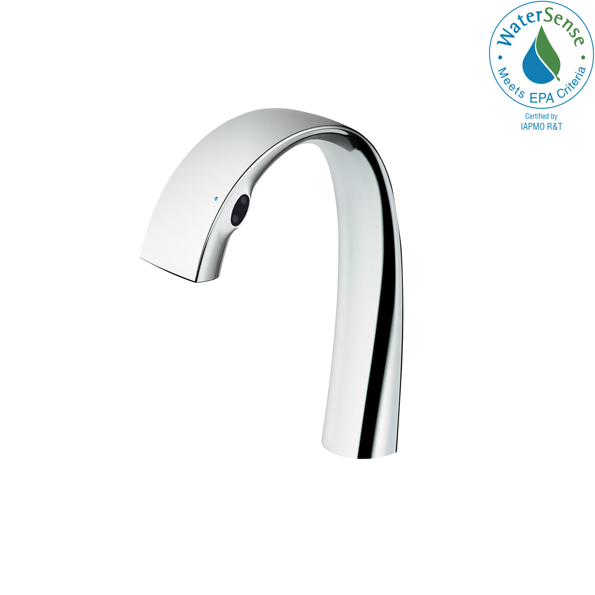 TOTO ZN 1.1 GPM Electronic Touchless Bathroom Faucet with SOFT FLOW and SAFETY THERMO Technology, Polished Chrome, Brass, TLP01701U#CP