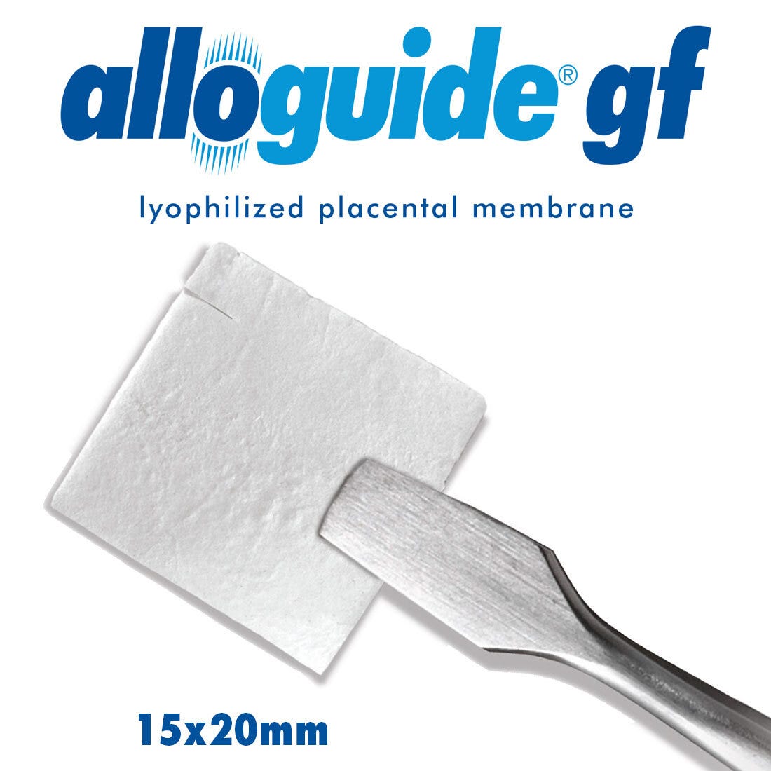 alloguide® gf  15 x 20mm Resorbable Lyophilized Placental Membrane