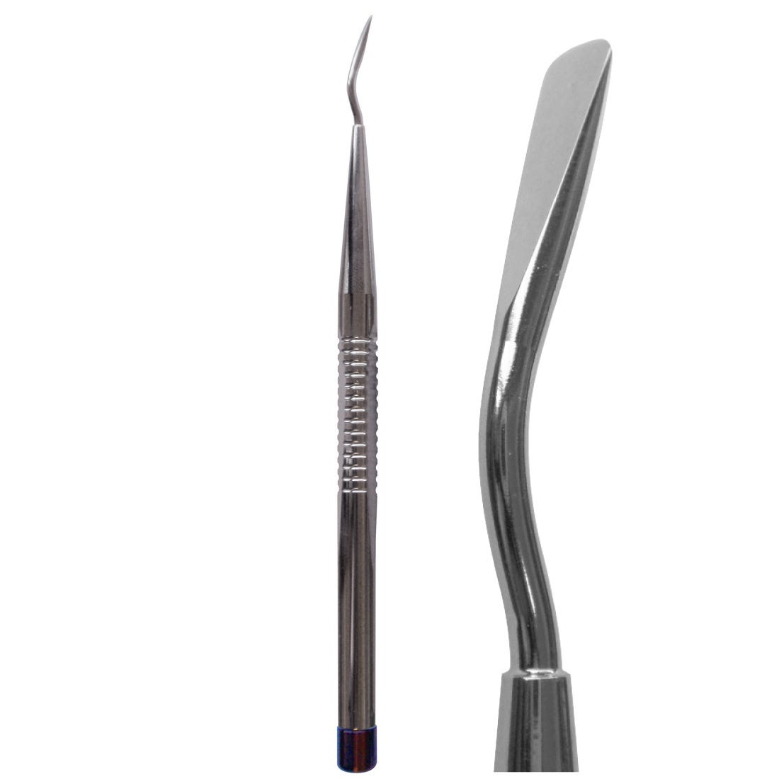 ACE Periodontal Ligament/Luxator Elevator Angled "Out" Brown SS 17-4 (H900) Ti 6Al-4V Eli
