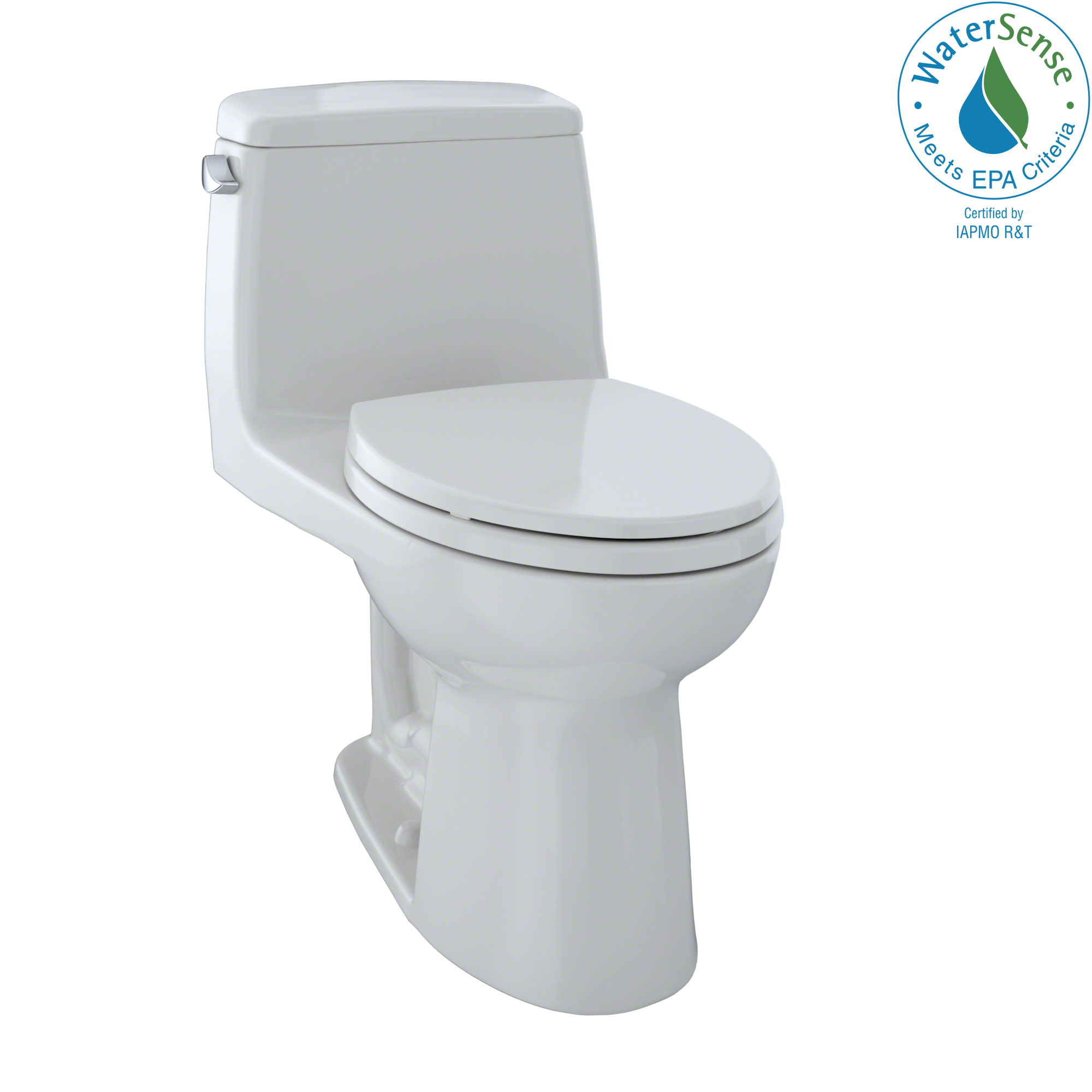 TOTO Eco UltraMax One-Piece Elongated 1.28 GPF Toilet, Colonial White, Vitreous China, MS854114E#11