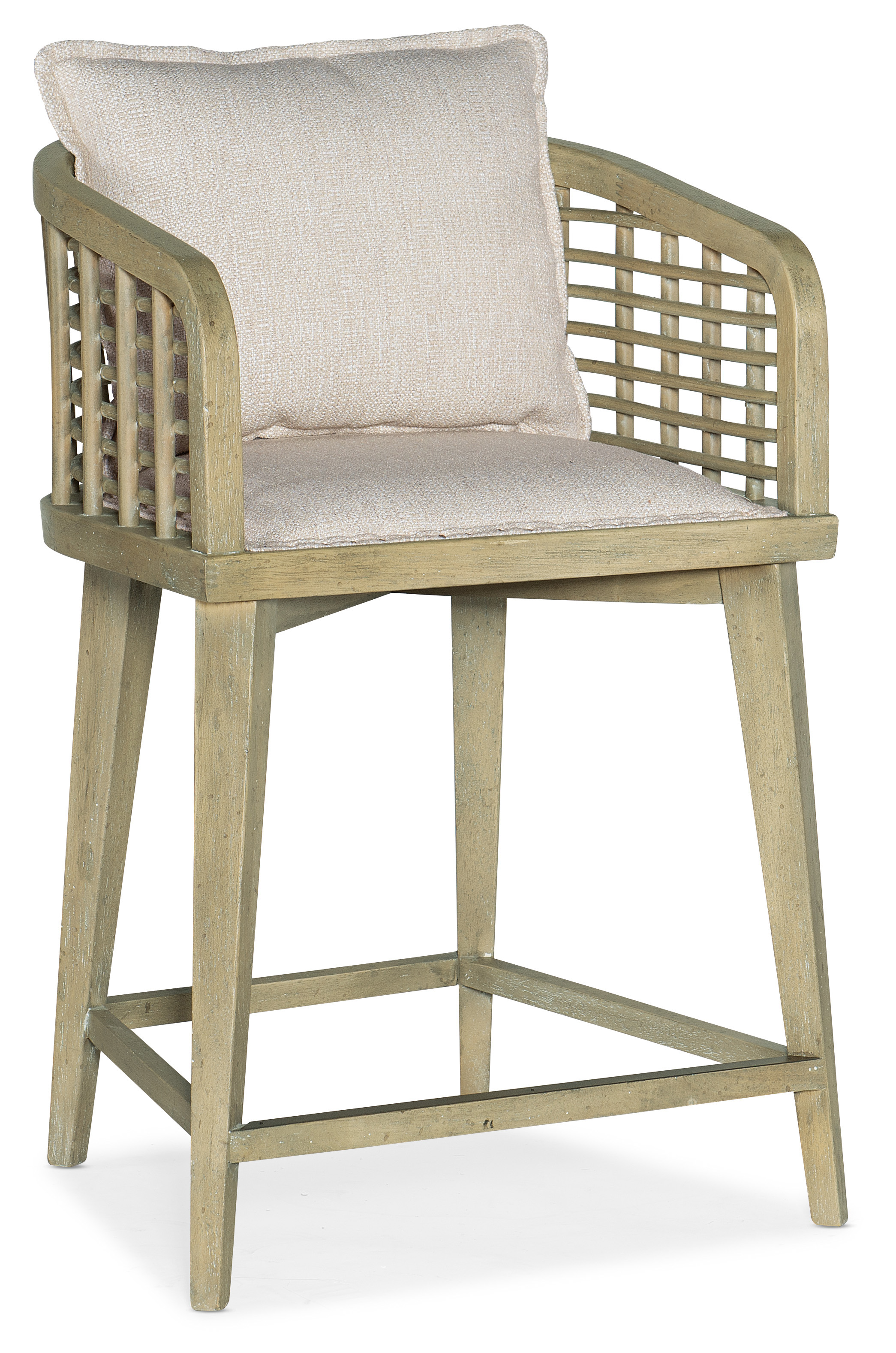 Picture of Barrel Back Counter Stool