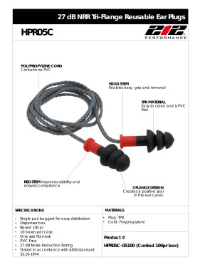 Product Sheet for HPR05C-05100