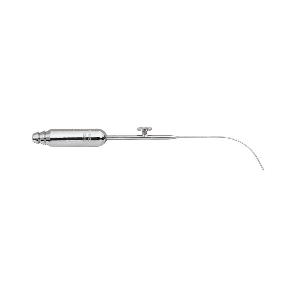 Micro Suction Endodontic Aspirator .5mm Opening w/Cleaning Stylet for HVE Cut-Off Valve