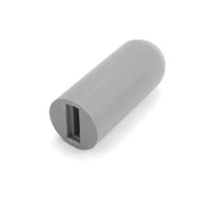 E and J Wheel Rubber Tip Locks, 5/8 Inch, Grey, 10 Pack