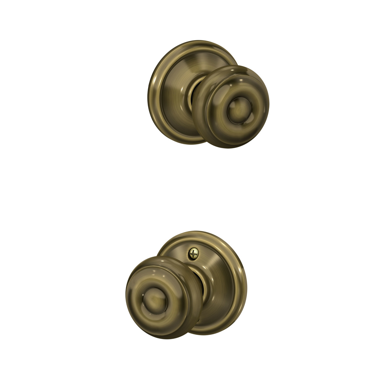 Georgian Knob Hall & Closet Lock