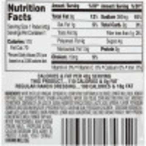 HEINZ Single Serve Light Ranch Salad Dressing, 1.5 oz. Packets (Pack of